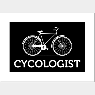 Vintage Cycologist Bike T-Shirt Posters and Art